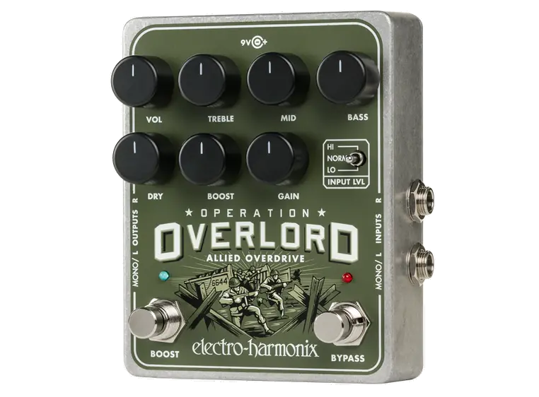 Electro-Harmonix Operation Overlord Stereo Overdrive 